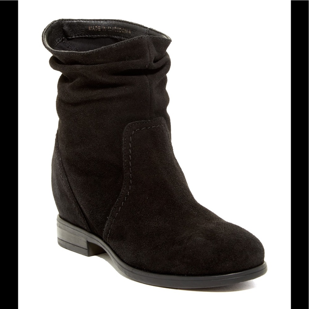 SHERIDAN MIA Roper Slouchy Black Boots